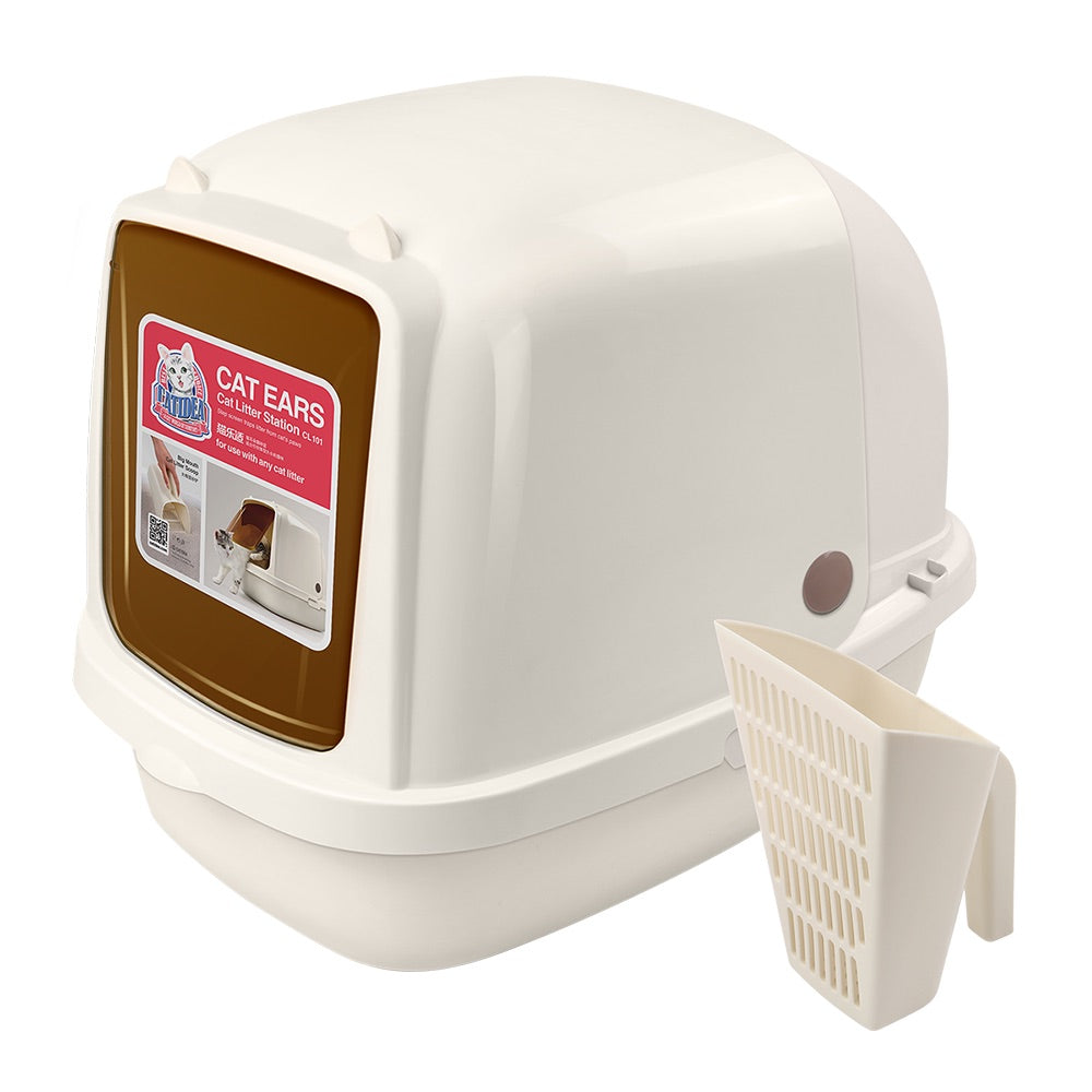 CatIdea Cat Ears Cat Litter Box