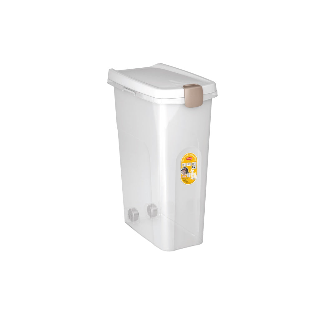 Stefanplast Premium Pet Food Container With Wheels 40L - Kohepets