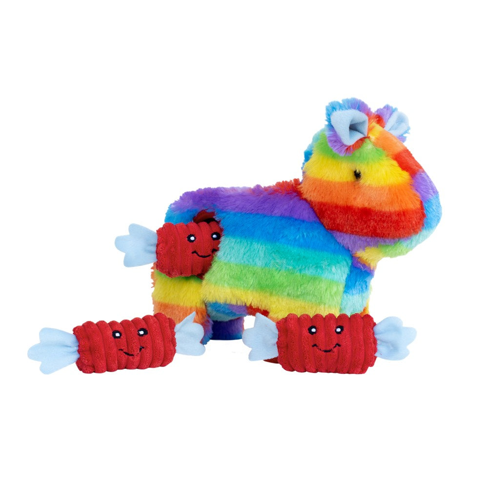 ZippyPaws Zippy Burrow Pinata Plush Dog Toy