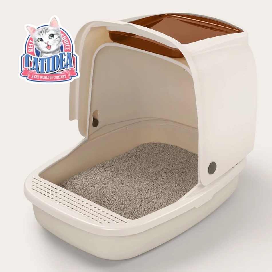 CatIdea Cat Ears Cat Litter Box
