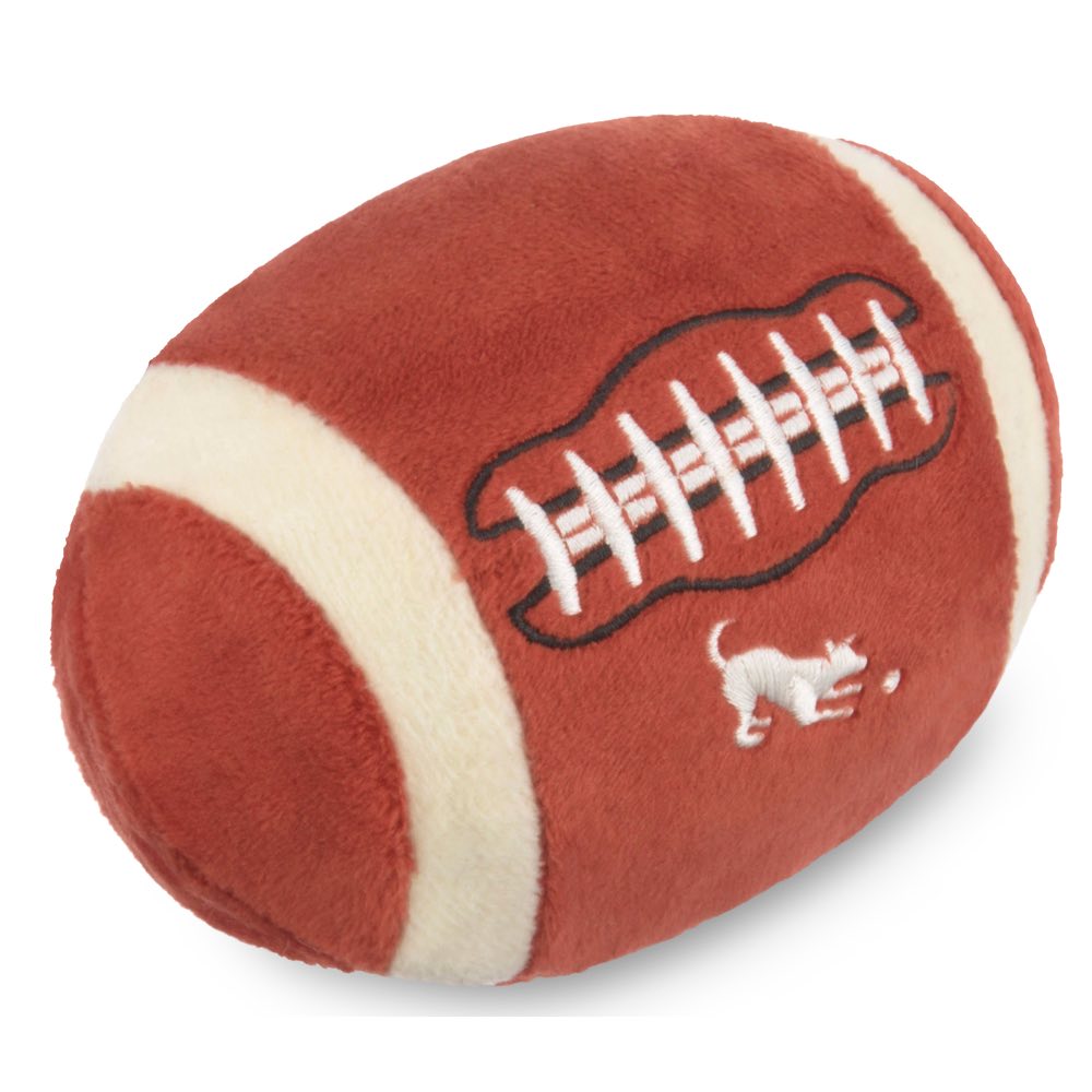 PLAY Back to School Fido??s Football Plush Dog Toy