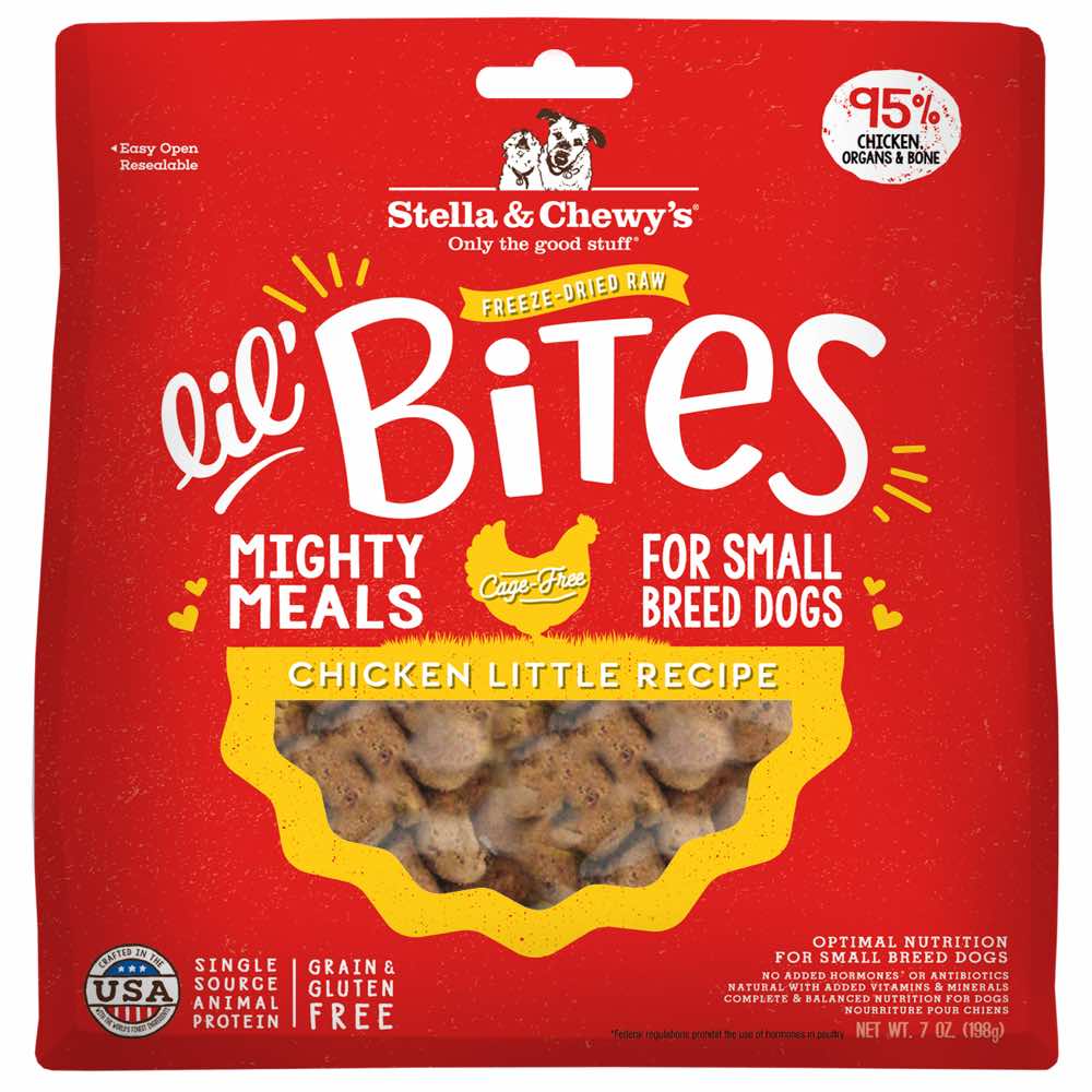 Stella & Chewy??s Lil?? Bites Chicken Little Freeze Dried Dog Food 7oz