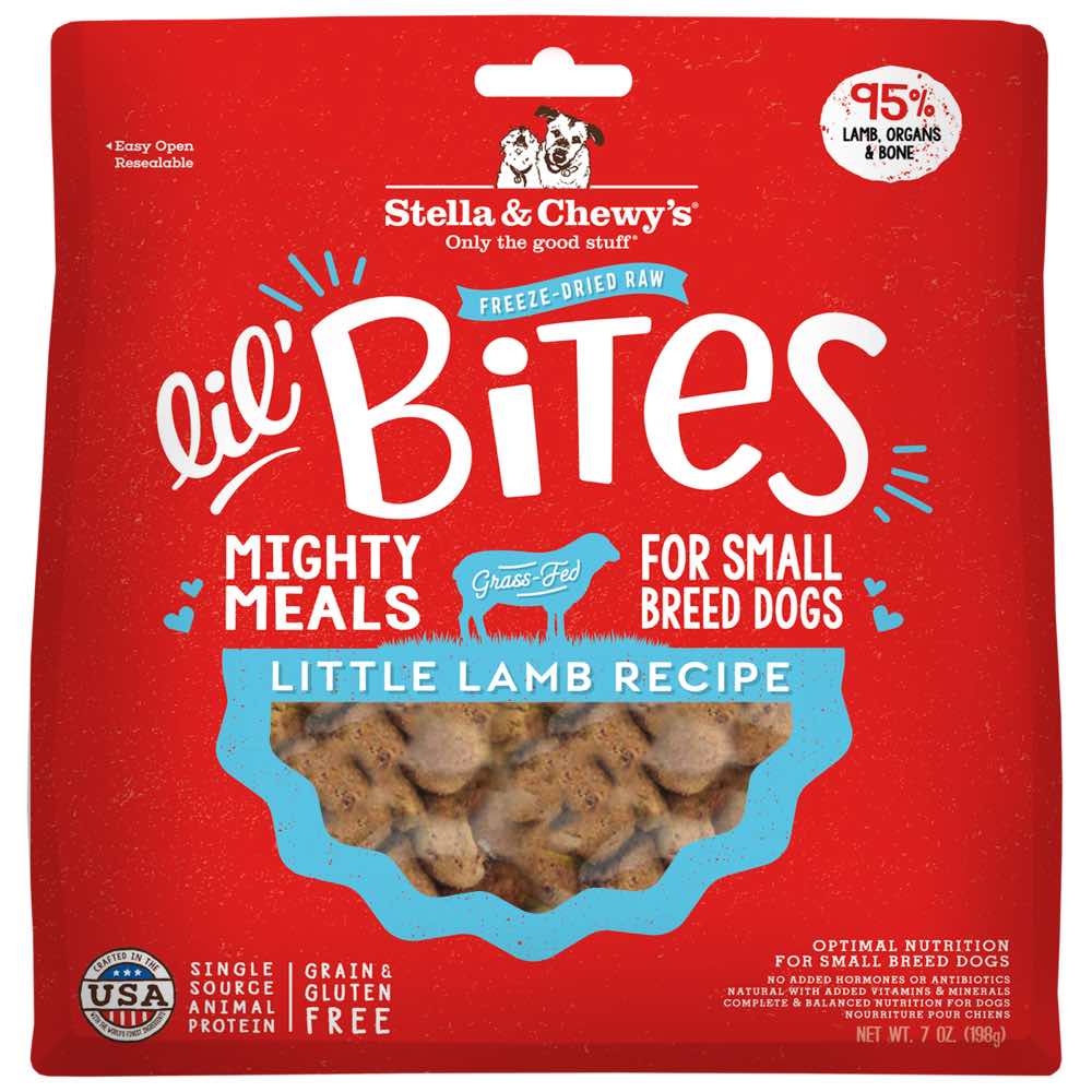 Stella & Chewy??s Lil?? Bites Little Lamb Freeze Dried Dog Food 7oz
