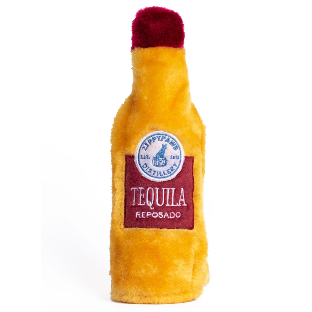 ZippyPaws Happy Hour Crusherz Tequila Plush Dog Toy