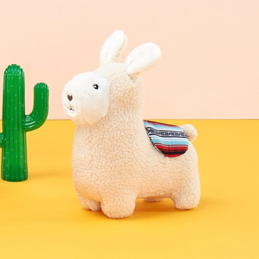 ZippyPaws Storybook Snugglerz Liam The Llama Dog Toy